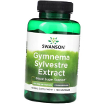 Džimnemos silvestre ekstraktas, Gymnema Sylvestre Extract 300, Swanson 120 kaps. (71280141) 120caps