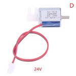 Nuolatinės srovės 4,5 V 6 V 12 V 24 V mažas solenoidinis vožtuvas normaliai uždarytas srauto valdymo vandens vožtuvas 12V