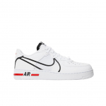 Nike Air Force 1 React Baltas Juodas Raudonas 295