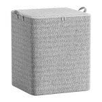 Ypač didelė 220 litrų talpos audinių laikymo dėžė antklodėms, patalynei, drabužiams ir apatiniams drabužiams &ndash; ne&scaron;iojama ir lengva, su užtrauktukais ir rankenomis, lengvai ne&scaron;iojama 220 liters