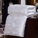 Nauja Natūrali/&Scaron;ilkmedžio Prabangi &Scaron;ilkinė Antklodė Rankų darbo Viengulė Karalienės Karaliaus Didelė Dvigulė Antklodė Jacquard Pataliukai su Užpildu 150x200cm 1.5kg balta