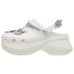 Crocs Madingi Patogūs Batai su Skylutėmis Banginis Moteri&scaron;ki Batai Balti 211978-100 39-40
