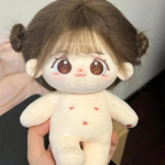 20cm Kawaii Medvilninės Lėlės Anime Pliu&scaron;inės I&scaron;kam&scaron;os Individualizavimo Figūrėlė Miaomiao Nuoga Figūrėlė Lėlė Dėvimi Drabužiai Apsirengimo Dovanos Skeletonless