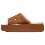 Nike Calm Elevation &Scaron;lepetės Klasikinės Patogios &Scaron;lepetės Moteri&scaron;ki Avalynė Ruda Balta HV8560-200 36.5