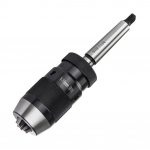 B16 1-16mm Plieno Savaime Įsitempiantis Raktinis Grąžto Griebtuvas + MT2-B16 Velenas tekinimo staklių grąžtui MK2 Grąžto Griebtuvo Velenas juoda
