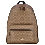Coach Charlie 30 Kasdienis universalus kuprinė didelės talpos kelionėms Moteri&scaron;ka kuprinė &Scaron;viesiai ruda CCQ06-IMXHE Basic Set (Bag+Dust Bag)