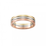 Cartier Vendome Louis Klasikinis Stulpelis 18K Aukso Žiedas Unisex žiedai Daugiaspalvis B4052100 Box,53,Warranty Not Included