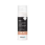The Derma Co 1% hialurono rūg&scaron;ties tonuotas apsauginis kremas-gelis nuo saulės su SPF 60 PA++++ | Nepalieka baltų pėdsakų | Lengvas | Plataus spektro apsauga | 50 g