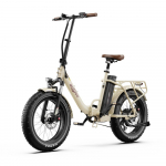 ONESPORT OT16Max 48V 500W Sulankstomas Miesto Komuterių Elektrinis Dviratis, 20 colių, 48V 18AH Baterija, Maksimalus Atstumas Iki 120km. pilk&scaron;vai balta