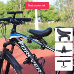 Dviračio priekinė vaiki&scaron;ka sėdynė su vairu, pedalais, kalnų dviračio kūdikio saugos sėdynė, greitai nuimama, lauko tėvų ir vaikų rėmo sėdynė