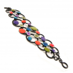 NOA [H8844] - Bracelet Cr&eacute;ateur 'Arlequin' multicolore