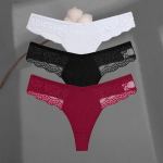 FINETOO Patogios kvėpuojančios seksualios apatinės kelnaitės moteri&scaron;kos vienspalvės kelnaitės moterims S