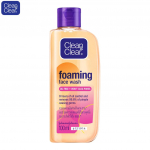 Johnson & Johnson Clean & Clear Foaming Face Wash, Oil Free, Won't Clog Pores, 8 hours of oil control, 100 ml. 100 ml.