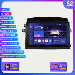 Hizpo 8G+128G galvos blokas skirtas Toyota Sienna 2 XL20 2003-2010 Automobilių radijas Multimedija Vaizdo grotuvas Navigacija Stereo GPS Android Auto Carplay 4G Autoradio S2 8Core 4G 32G