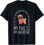 Mano mopsas yra mano Valentino dizaino geriausi unisex mar&scaron;kinėliai S