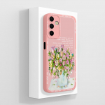 Telefono dėklas skirtas Samsung Galaxy A15 A 15 4G 5G dangtelis Prabangus mados dizainas matinis juodas kvadratas Auk&scaron;tos kokybės mink&scaron;tas skystas silikoninis apvalkalas, skirtas Samsung buferiui Samsung A15
