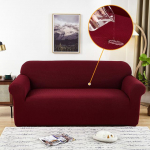 Sofos užvalkalas Žakardinis vandeniui atsparus pagalvėlės užvalkalas Elastingi kampiniai sofos užvalkalai svetainei Nuimami L formos Love Seat kėdžių užvalkalai 1-seat 90-140cm