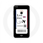 Coque pour Huawei P8 Lite 2017 Billet d'avion London