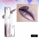 Pudaier Pearly Moisturizing Lip Glaze Star Shine Metallic Matte Vandeniui atsparus lūpų blizgesys Lūpų dažai Lūpų makiažas #07
