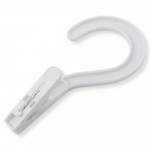 1-12 vnt. rūbų segtukai, atsparūs vėjui, neslystanti džiovinimo segtukas Kelioniniai rank&scaron;luosčiai Kabykla Skalbinių segtukai Pakabinami kabliukai Kojinės segtukai Laikiklis 1PCS balta