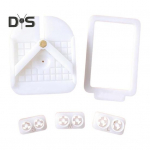 1/2 rinkiniai smeigtukų įstatymo įrankis 3 dydžių pjoviklis V formos pozicionavimo lenta polimerinio molio papuo&scaron;alams smeigtukams auskarų įstatymo įrankiai 1 Set