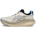 Asics Gel-Nimbus 27 Patogūs Universalūs Patvarūs Kvėpuojantys Žemi Laisvalaikio Bėgimo Bateliai Vyri&scaron;ki Kedai Balti Sidabriniai Pilki 1011C096-100 40.5