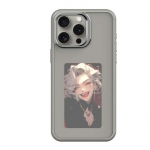 NFC funkcija &bdquo;pasidaryk pats&ldquo; ekrano projekcija AI telefono dėklas iPhone 17 16 15 14 13 Pro Max &bdquo;pasidaryk pats&ldquo; dėklai ra&scaron;alo ekrano telefono dangtelis animacinis mergaitės berniuko be baterijos for iphone13 ProMax pilka