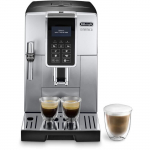 Machine expresso automatique avec broyeur - DELONGHI - DINAMICA ECAM 350.35.SB - Ecran 4 recettes - Silver sidabras