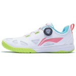 Li Ning Mage ESS Patogūs Atsparūs dilimui Kvėpuojantys Žemi Sportiniai Bateliai Unisex Balti Raudoni APTT001-1 42