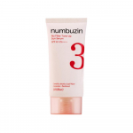 numbuzin No.3 Porceliano pagrindo tonizuojantis apsauginis kremas nuo saulės SPF50+ PA++++ 50ml Rinkinys (Nery&scaron;kumas / &Scaron;vytėjimas) + Valomojo aliejaus dovana blur
