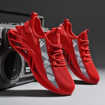 FASHION SHOES Vyri&scaron;ki kvėpuojantys sportiniai sportbačiai Sportiniai bėgimo bateliai Moteri&scaron;ki lauko teniso treniruokliai 39 raudona