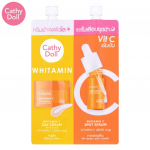 Karmart CATHY DOLL WHITAMIN C DAY CREAM & WHITAMIN C SPOT SERUM 6 ml+6 ml - Thai Skin Care 6 ml+6 ml