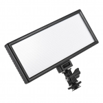 L132T Profesionalus itin plonas LED vaizdo &scaron;viesos fotografavimo užpildo ap&scaron;vietimas, reguliuojamas ry&scaron;kumas ir dvigubas