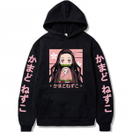 nauji Japan Anime Demon Slayer unisex megztiniai Kamado Nezuko Kimetsu No Yaiba Streetwear plius dydžio megztiniai moteri&scaron;ki Unisex laisvalaikio vir&scaron;ūnės
