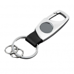 Stilingas nerūdijančio plieno raktų pakabukas, patvarus, apsaugantis nuo praradimo, dovanos, kūrybingas nuo rūdžių, poros raktų pakabukas, skirtas sekso drabužiams B juoda