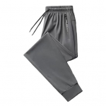 Stilingos ki&scaron;enės, prakaitą sugeriančios, glotnios treniruotės lauke, treniruotės, fitneso kelnės, sportinės kelnės gatvės apranga 2XL juoda