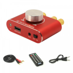 X15H 15W stereo stiprintuvo plok&scaron;tė 1224V garsiakalbis o stiprintuvas BT 3,5 mm AUX USB U disko įvestis raudona
