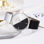 Moteri&scaron;ka oda Diržo tipo Laikrodis Prabangus Rose Gold Watches Moteri&scaron;kas laisvalaikio laikrodis