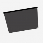 Neslystanti akrilo pjaustymo lenta žaliam ir termi&scaron;kai apdorotam maistui &ndash; skaidri buitinė virtuvės lenta 45*35*3CM