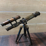 Teleskopas su stovu, žalvarinis, jūrinis, pirati&scaron;kas &scaron;nipinėjimo stiklas, geriausia prizminė optika, pilnas auk&scaron;tis 40,64 cm