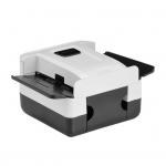 Automatinis kortų mai&scaron;ytuvas 1&ndash;2 kaladėms Bridge Pokeris Kortų mai&scaron;ymo ma&scaron;ina USB įkraunamas mažo triuk&scaron;mo kortų mai&scaron;ymo įrankis stalo žaidimas kazino įranga balta