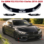 Automobilio priekinio bamperio difuzoriaus dangtelio spoileris, skirtas BMW 4 serijos 420i 425i 430i 440i M440i 2014&ndash;2020 MP stiliui