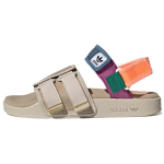 Adidas Adilette Sandalas 4.0 'Smėlio atspalvio Aliuminis' H03418 44&frac12;