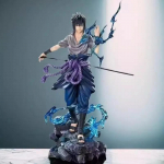 23cm Naruto Anime Modelis Uzumaki Naruto Uchiha Sasuke Veiksmo Modelis PVC Statulėlė Darbalaukio Ornamentas Kolekcija Žaislai Dovana no box