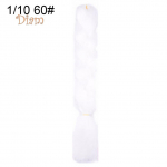 DIAMO Moteri&scaron;ki Jumbo Crochet Braiding Ombre Spalvoti Sintetiniai Kanekalon Plaukų priauginimai 60#