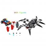 Mini rinkinys Suderinamas Venom Creeper 76163 Statybiniai blokeliai Vaiki&scaron;ki žaislai Gimtadienio dovana 431vnt 11502