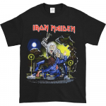 Iron Maiden No Prayer On The Road juodi unisex mar&scaron;kinėliai S