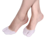 Titan soft foot silicone pad white both sides set, 1 set, 2 pieces