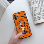II25 Mikė Pūkuotukas Telefono Dėklas iPhone 6 6s 7 8 11 12 13 14 15 XS Pro Max XR X SE Samsung S20 S21 S22 S23 S24 FE Ultra Plus Lite S21S A55 Samsung S21 Plus Arlekinas