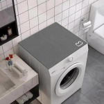 Skalbimo ma&scaron;inos dulkių uždangalas kilimėlis daugiafunkcis sugeriantis apsauginis kilimėlis virtuvės drenažo kilimėlis neslystantis vonios kambario mikrobangų krosnelės uždangalas S 30x40cm